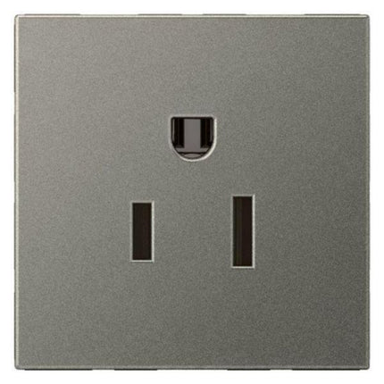 572617Legrandمقبس Arteor أمريكي 15A 127V 2P+E مغنيسيوم 2 وحدات