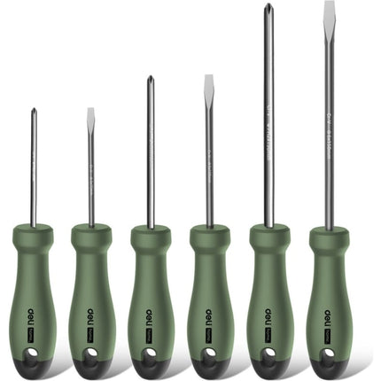 Screwdriver set DELI Home Series Green 6 pcs | HT1006L