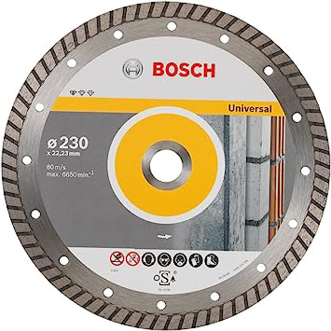 Bosch Tools,2608603252,Cutting disc - Standard for Universal Turbo 230mm -10pcs