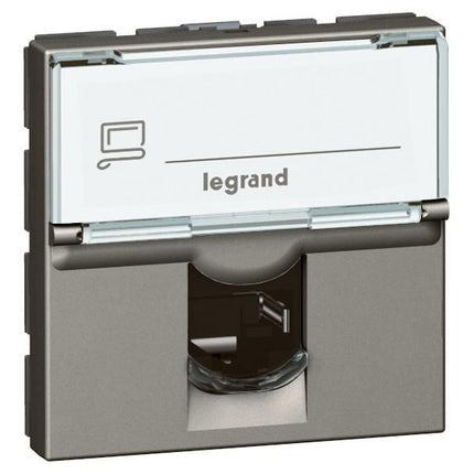 572816Legrandمقبس Arteor RJ45 الفئة 6 FTP 2 وحدة مغنيسيوم