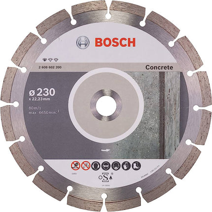 Bosch Tools,2608602200,Diamond Cutting Disc - Standard for Concrete | 230x22.23x2,3x10mm