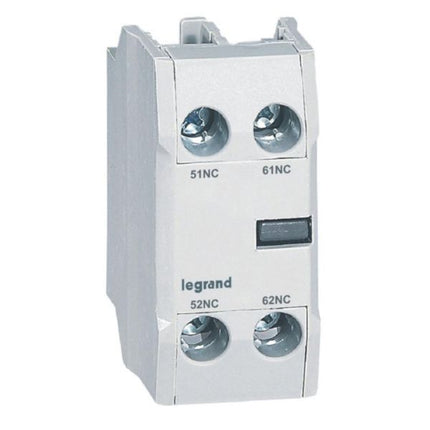 416852Legrandكتلة جهة اتصال مساعدة CTX3 بـ 2NC سعة 16A تركيب أمامي