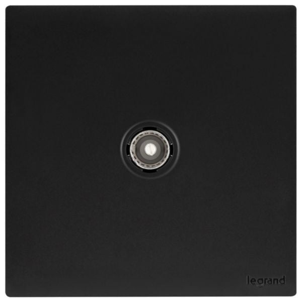 MEC41021BLLegrandمقبس طرفي تلفاز أنثى Obria أسود مات Legrand