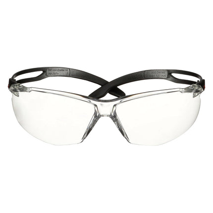 71002389103Mنظارات الأمان 3M SecureFit 500 Series SF501SGAF-BLK باللون الأسود