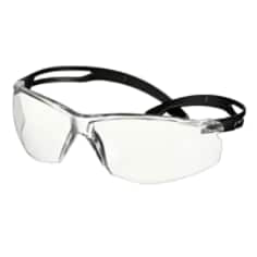 71002287363Mنظارات الأمان 3M SecureFit 500 Series SF501AF-BLK بعدسات شفافة مضادة للضباب