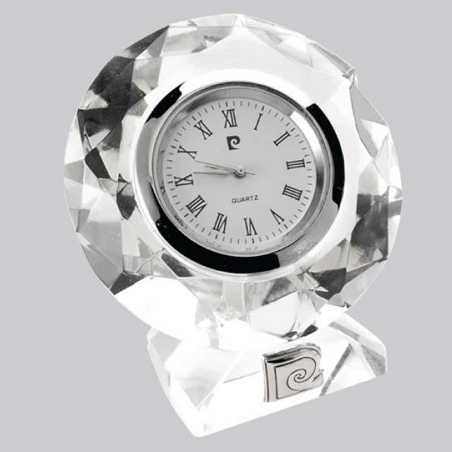 TCPC 764Toolmart GiftsCHAUMONT - PIERRE CARDIN Crystal Clock