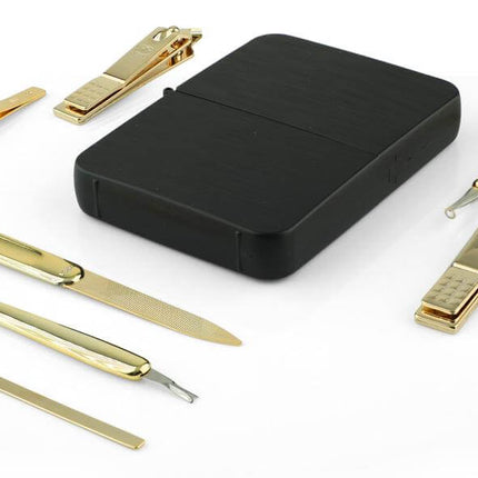 GSMS 9105Toolmart GiftsCHELLES - Premium Grooming / Manicure Set - Gold