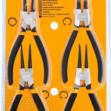 HCCPS01180INGCOCirclip Pliers Set 4PCS