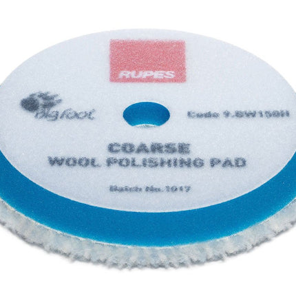 BW 150 HRupesCoarse Blue Wool Polishing Pads - 130 - 145 mm