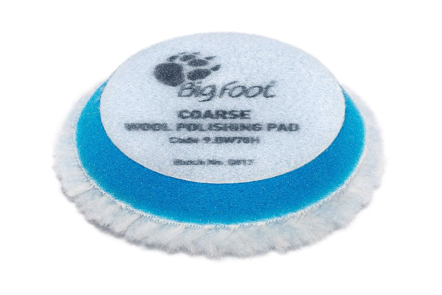 BW 70 HRupesCoarse Blue Wool Polishing Pads - 50 - 65 mm