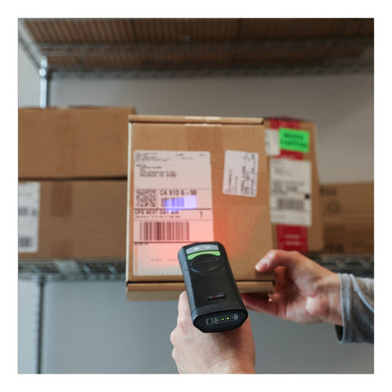 CR2100 Handheld Wireless Barcode Reader kit  Inductive charging USB cable Battery