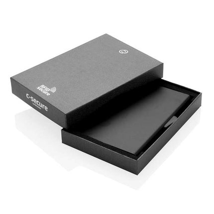 LASN 637Toolmart GiftsCODRU - c - secure RFID Cardholder - Black