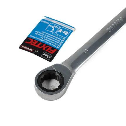 FIXTEC Fixed Head Ratchet Combination Spanner 13mm