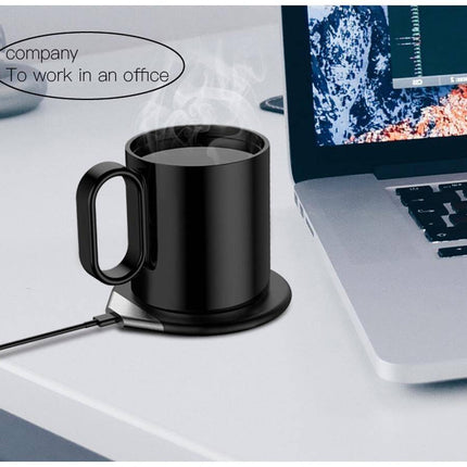 ITHL 534Toolmart GiftsCRIVITS - Smart Mug Warmer with Wireless Charger - Black