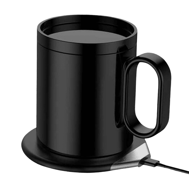 ITHL 534Toolmart GiftsCRIVITS - Smart Mug Warmer with Wireless Charger - Black