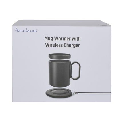 ITHL 534Toolmart GiftsCRIVITS - Smart Mug Warmer with Wireless Charger - Black