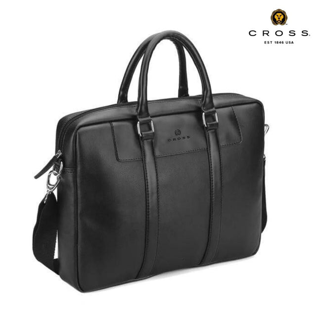 MBCRS 881Toolmart GiftsCROSS Francisco Office Laptop Briefcase - Black