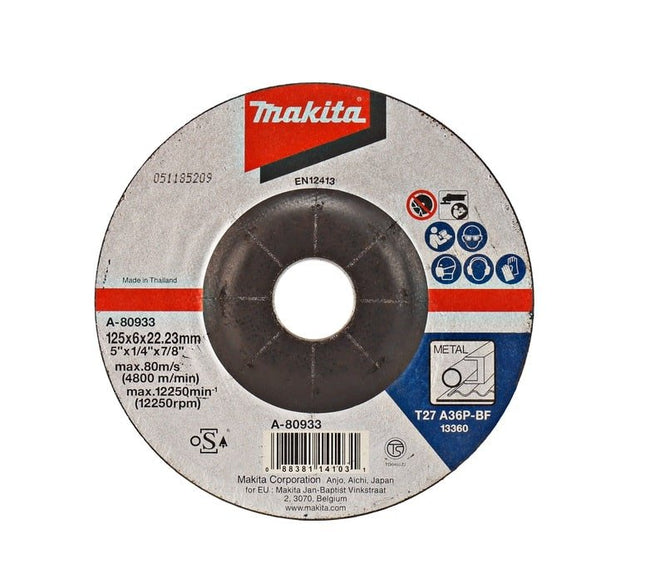 A - 80933MAKITACutting Disk 125 mm | A - 80933