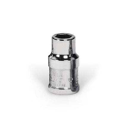 YTMM6Snap-Onمقبس Snap-on بقياس 6 مم سداسي النقاط محرك 1/4 بوصة Flank Drive Xtra ضحل