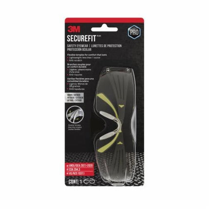 71002527553Mنظارات الأمان 3M SecureFit 400 للاستخدام الداخلي والخارجي بعدسات مرآة