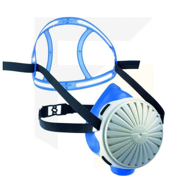 R55881Drägerقناع Drager X-plore 2100 نصف الوجه سيليكون M/L