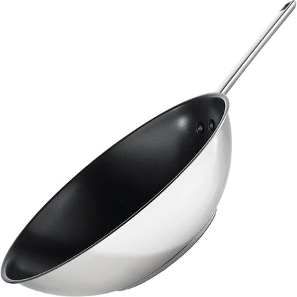 gorenje,CWWA01HC,Round Wok/Stir-Fry Pan Cooking Pot, Round, Stainless Steel, 1.1kg, 319mm