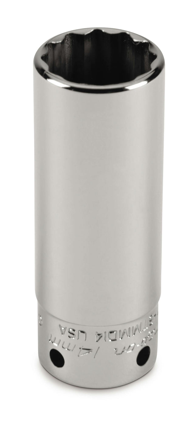 THSTMMD10Snap-Onمقبس Snap-on Tools@Height بقيادة 1/4 بوصة 12 نقطة متري 10 ملم Flank Drive عميق