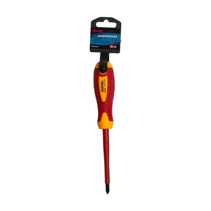 FHIPH2100Fixtecمفك براغي فيليبس معزول FIXTEC PH2×100mm CRV