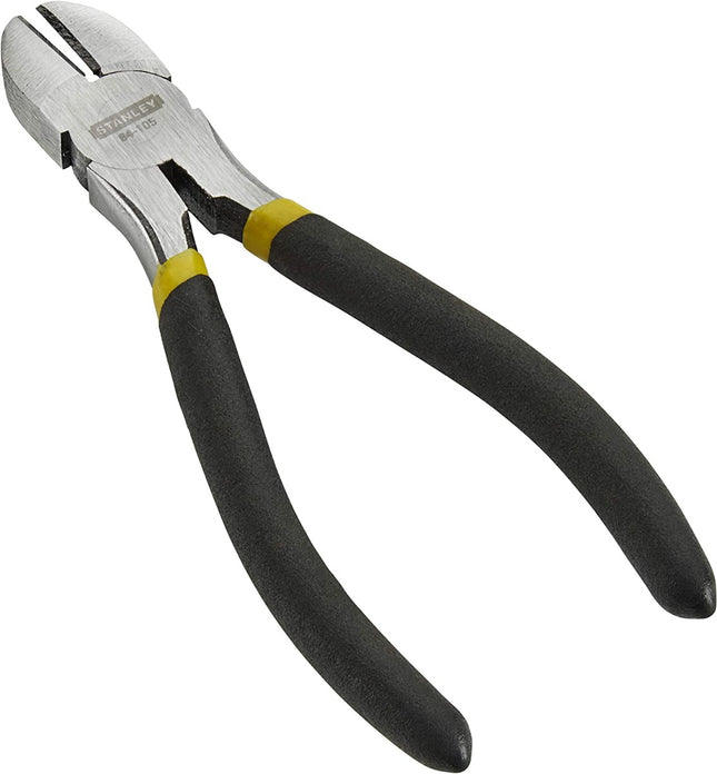 STANLEY 84-105 Diagonal Cutting Pliers, 6-Inch - Precision Tool for Cutting Wires