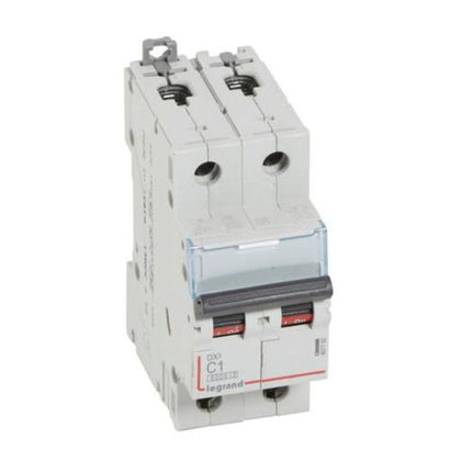 407792Legrandقاطع دائرة ليجراند DX3 ثنائي القطب 1A منحنى C 6kA