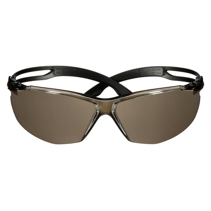 71002392033Mنظارات الأمان 3M SecureFit 500 Series SF509AF-BLK عدسة مرآة فضية