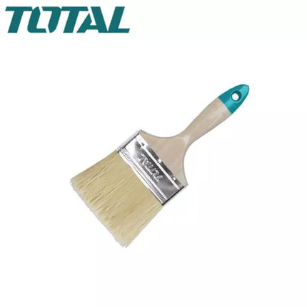 THT84041Total Toolsفرشاة طلاء توتال بمقبض خشبي 4" THT84041