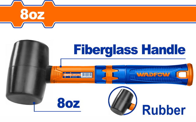 WHM7301Wadfowمطرقة مطاطية WADFOW 220 جرام WHM7301