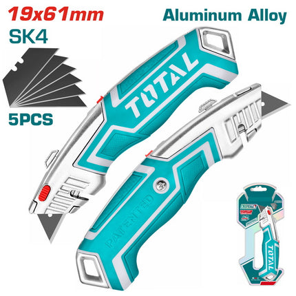 THT5116118Total Toolsسكين الموكيت الاحترافي من توتال 180 مم (THT5116118)