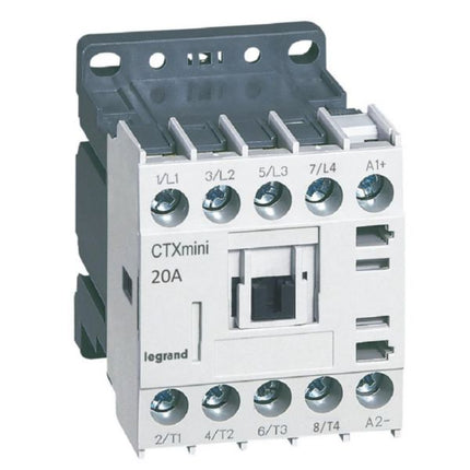 417141Legrandمقبس كهربائي Legrand CTX3 صغير 4P 16A 24V DC