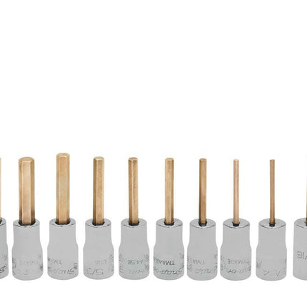 110ETMAYSnap-Onطقم 10 قطع سداسي 1/4" SAE