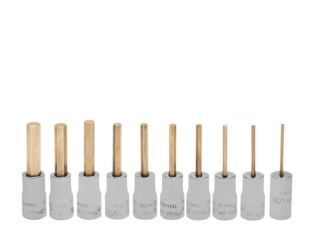 110ETMAYSnap-Onطقم 10 قطع سداسي 1/4" SAE