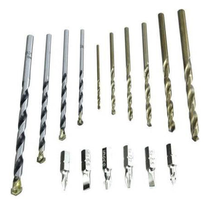 Drill Bit & Setscrewdriver Bit 16pcs Set