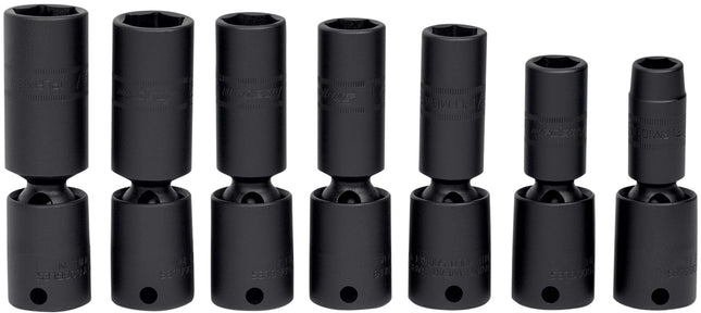 207IPLFMSnap-Onمجموعة مقابس مترية 7 قطع 3/8"