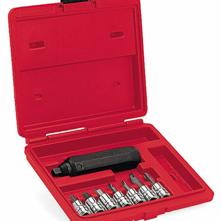 208EPITSnap-Onمجموعة مفكات التأثير 8 قطع 3/8 بوصة