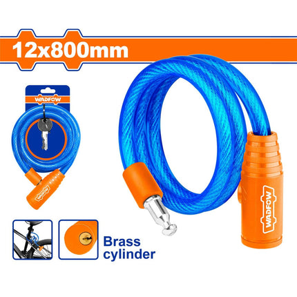 WBK1108Wadfow سلسلة أمان الدراجة 12x800 مم PVC