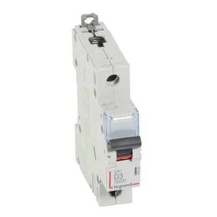 407965Legrandقاطع دائرة Legrand MCB DX3 6000A أحادي القطب 3A منحنى D