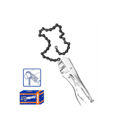 WLP5510Wadfow ملزمة سلسلة قابلة للقفل 18.5 بوصة من وادفوو