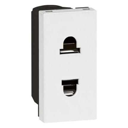 572104Legrandمقبس Arteor يورو-أمريكي 16A 250V أبيض وحدة واحدة