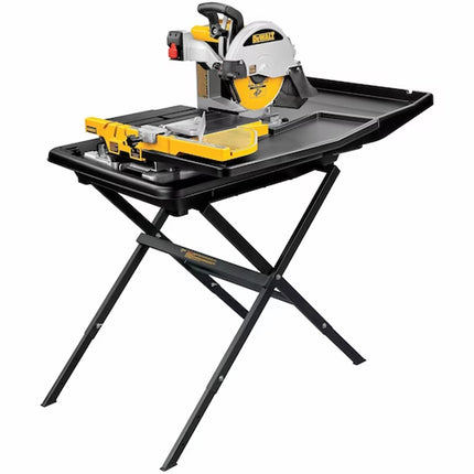 DEWALT,D24000S-QS-1,Slide Table Wet Tile saw 250mm x 95mm - including stand