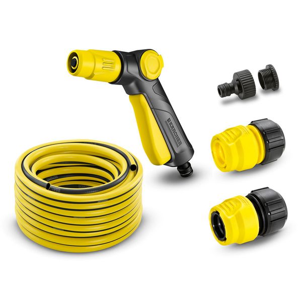 HOSE SET WITH SPRAY GUN - 1/2" 20M | Light Duty Washer | Toolmart