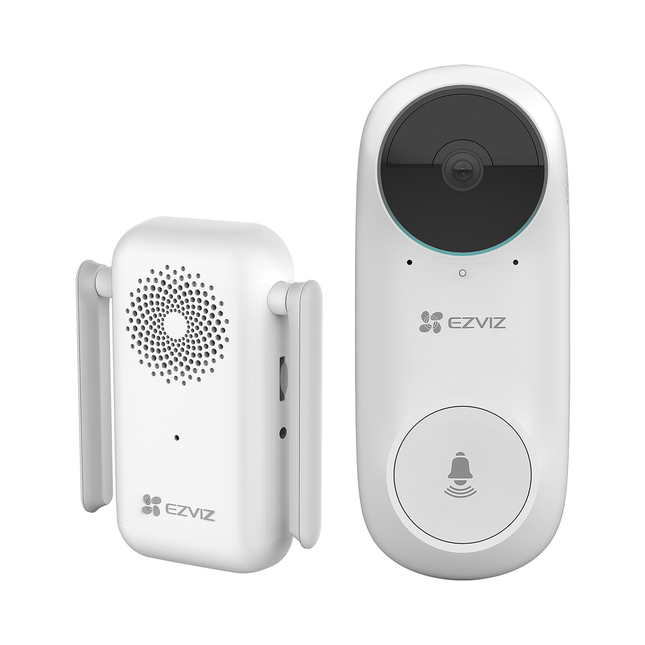 Ezviz DB2C Wire-Free Video Doorbell With Chime