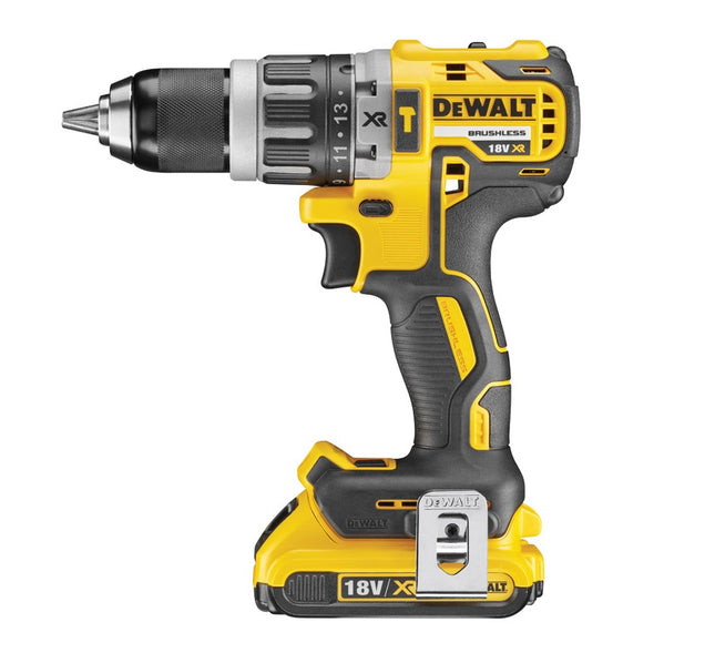 Dewalt 18V XR Brushless Hammer Drill Driver - 2 X 2AH