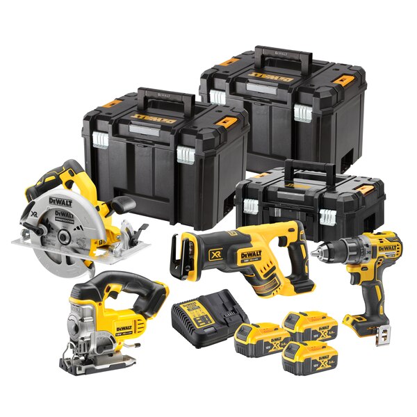 Dewalt 18V XR 4 Piece Kit