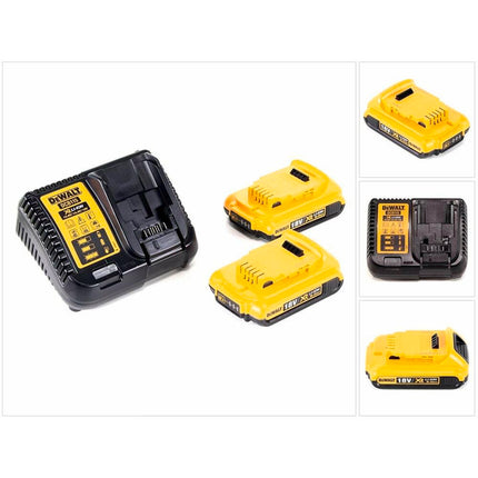 DEWALT,DCB115D2-QW,Xr charger + 2×2.0ah battery